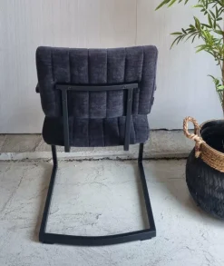 WoonMax Eettafelstoel Mats Miami - Ash, Zwart of Toffee Online