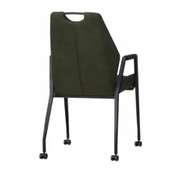 WoonMax Eettafelstoel Axa - cognac, antraciet, taupe en mosgroen Discount