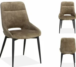 WoonMax Eettafelstoel Chili - diverse kleuren Goldy Outlet