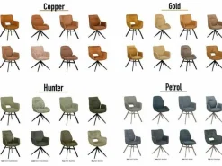 WoonMax Eettafelstoel Hardin - Diverse kleuren
