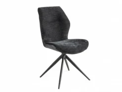 WoonMax Eettafelstoel Palmas Miami - Ash, Zwart of Toffee New