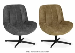 WoonMax Fauteuil Zuma - 4 kleuren Movie Hot