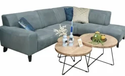 WoonMax Hoekbank Nashville A2 2.5 zits met ottomane Cuba Thyme - Showroommodel New