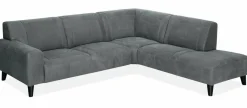 WoonMax Hoekbank Nashville A2 2.5 zits met ottomane Cuba Thyme - Showroommodel New