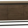WoonMax Milltown dressoir 3 deurs Dark Mango - 165 cm Clearance