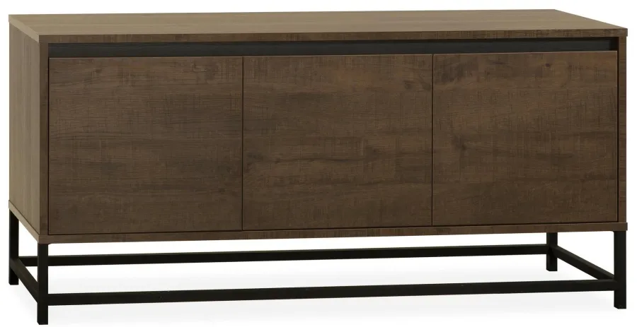 WoonMax Milltown dressoir 3 deurs Dark Mango - 165 cm Clearance