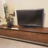 WoonMax Milltown TV meubel 4 deurs Dark Mango - 218 cm Sale