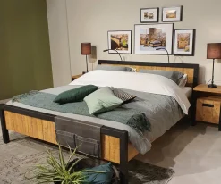 WoonMax Nachtkastje Fire Mango - links of rechts New
