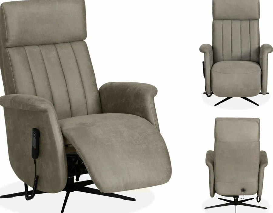 WoonMax Relaxfauteuil Brussel - 4 kleuren Chicago Outlet