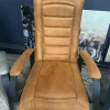 WoonMax Relaxfauteuil Queen Cabrio Cognac elektrisch - Showroommodel Best