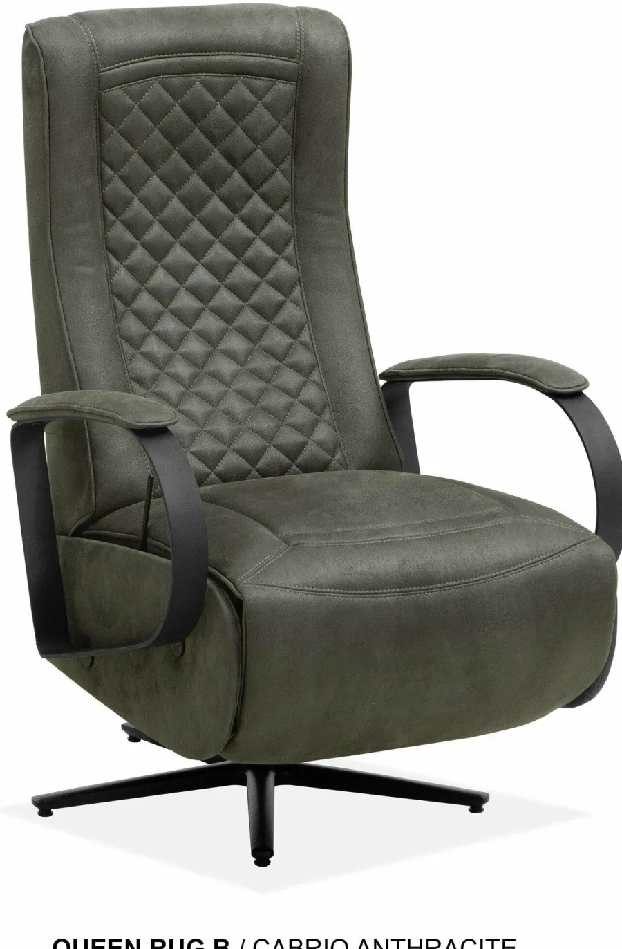 WoonMax Relaxfauteuil Queen met vele opties