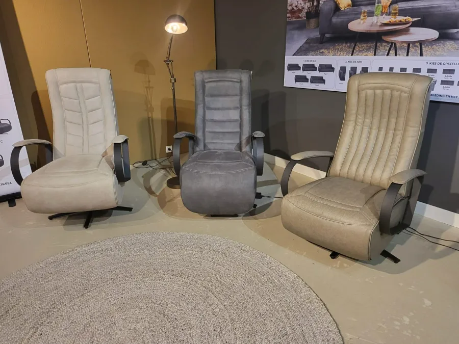 WoonMax Relaxfauteuil Queen met vele opties