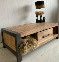 WoonMax Salontafel City Mango met lade Discount