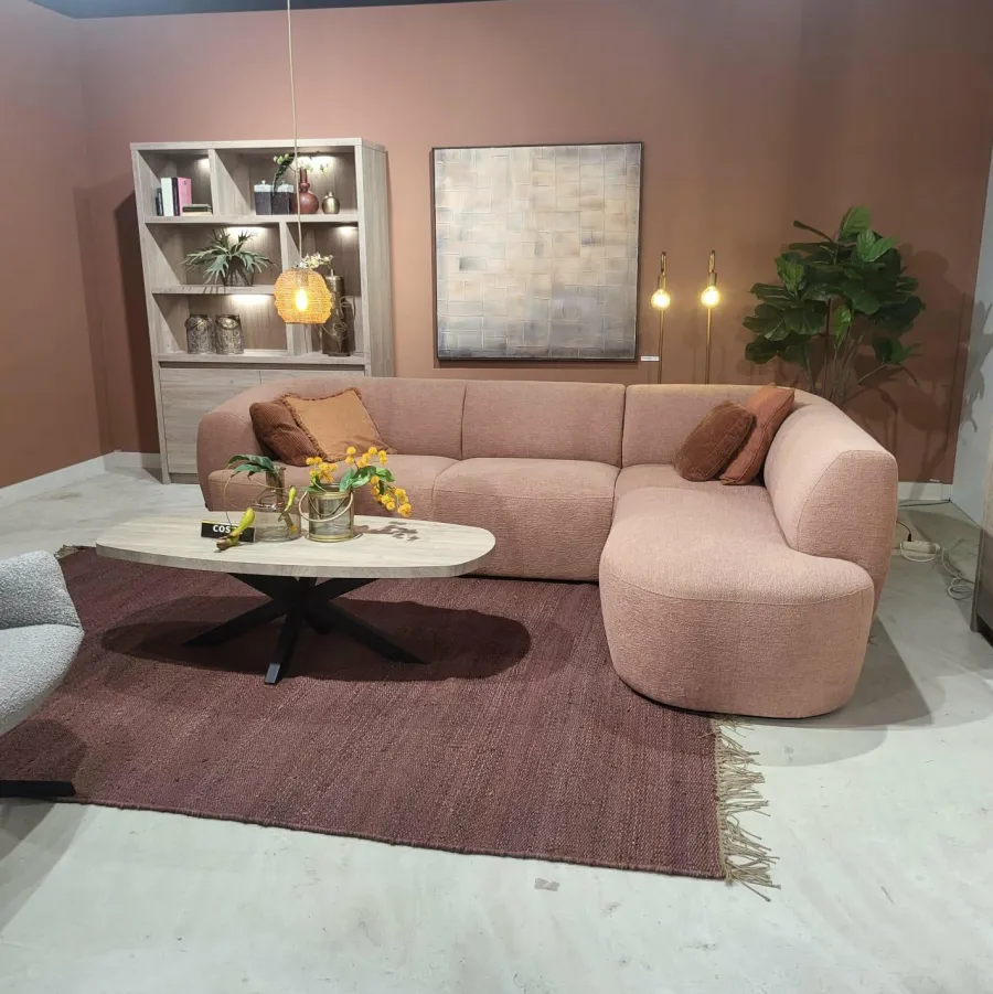 WoonMax Salontafel Deens ovaal Costa - 135 cm - Diverse kleuren Outlet