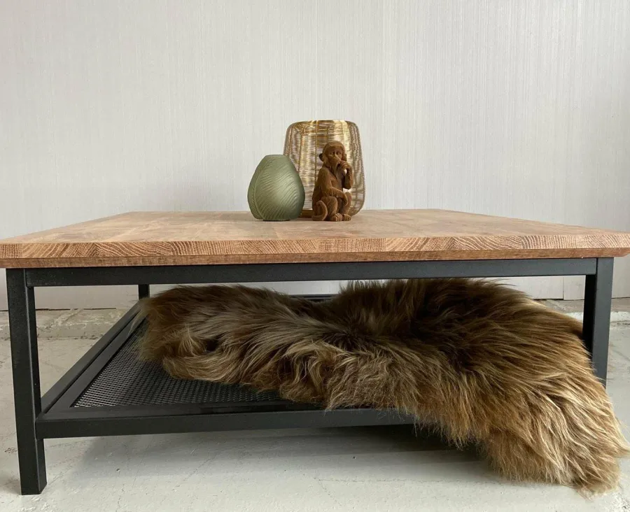 WoonMax Salontafel Industry Mango - 2 afmetingen Hot
