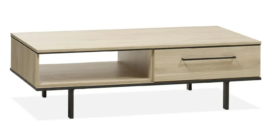 WoonMax Salontafel Santorini Groot Fresh Oak Hot