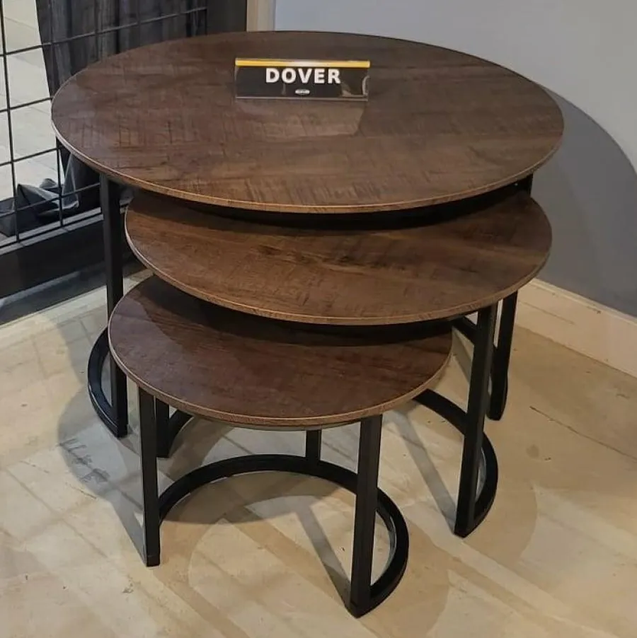 WoonMax Salontafel set van 3 Dover Lamulux - diverse kleuren Outlet