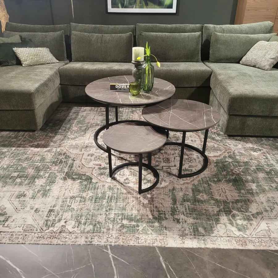 WoonMax Salontafel set van 3 Dover Lamulux - diverse kleuren Outlet