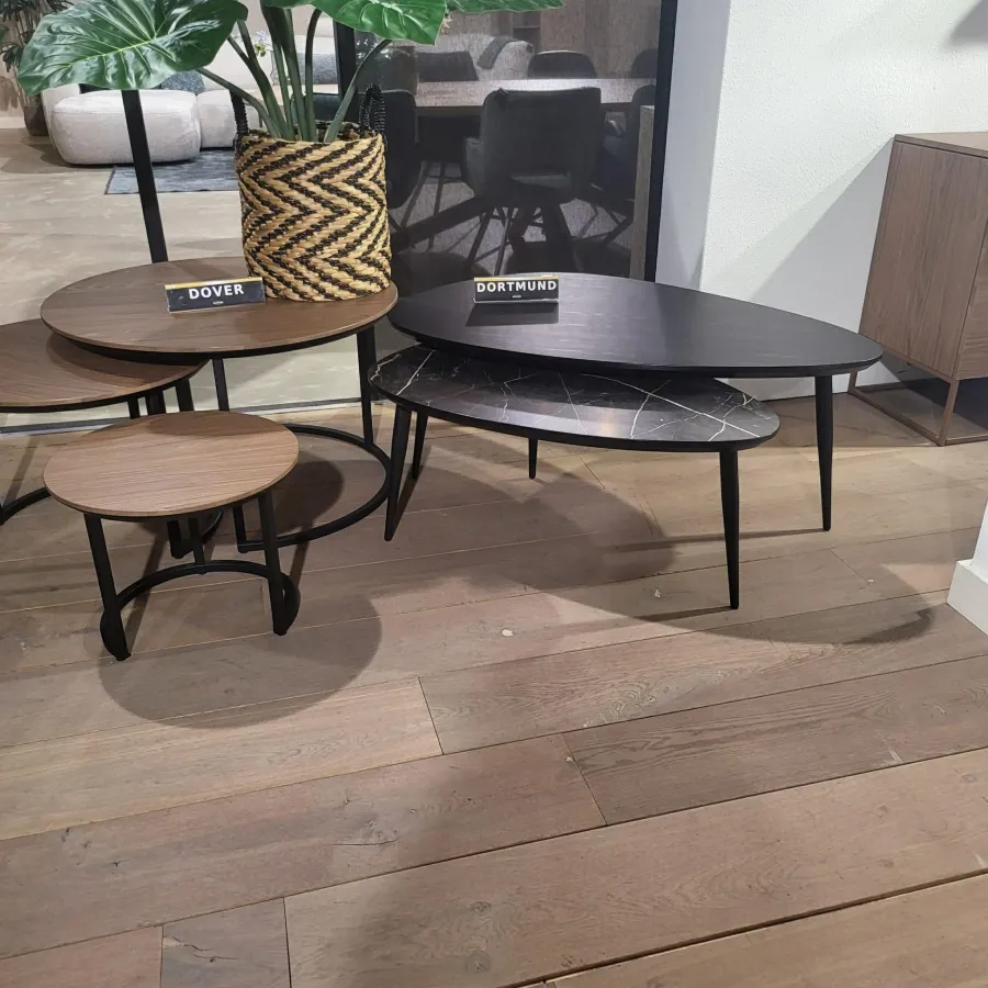 WoonMax Salontafel set van 3 Dover Lamulux - diverse kleuren Outlet