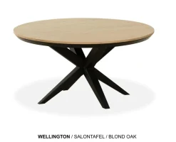 WoonMax Salontafel Wellington rond Lamulux - 80 cm Sale