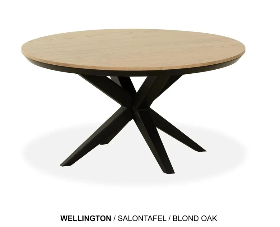 WoonMax Salontafel Wellington rond Lamulux - 80 cm Sale