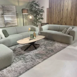 WoonMax Salontafel Wellington Deens Ovaal Lamulux - 135 - 67 cm New