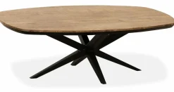 WoonMax Salontafel Wellington Deens Ovaal Lamulux - 135 - 67 cm New