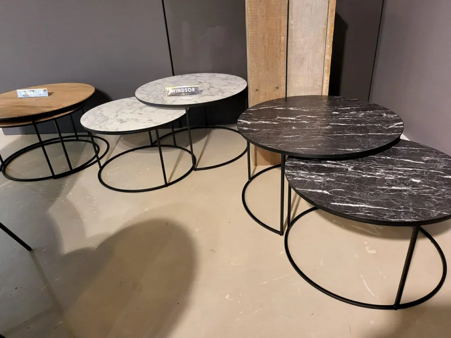 WoonMax Salontafel Windsor set van 2 - diverse kleuren Sale