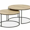 WoonMax Salontafel Windsor set van 2 - old teak Hot