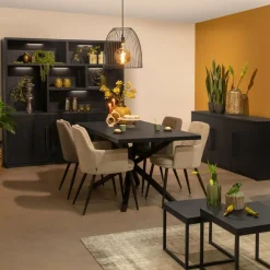WoonMax Salontafelset Broadway - Noir New