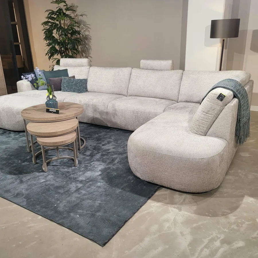 WoonMax Set van 3 salontafels Hugo met stalen onderstel Sale