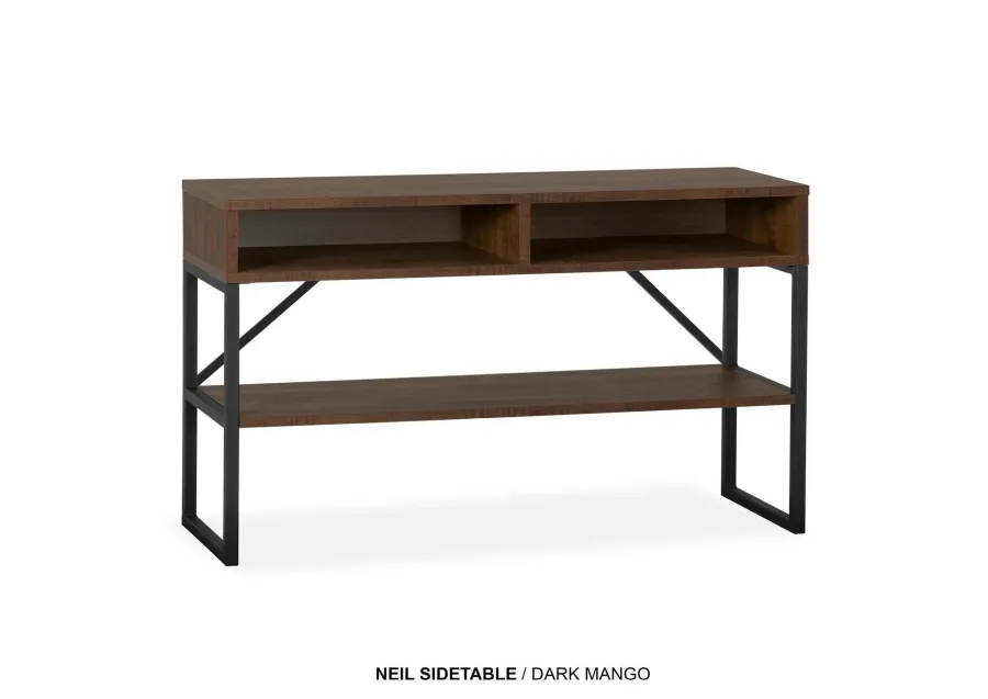 WoonMax Sidetable Neil 2 open vakken - Diverse kleuren Hot