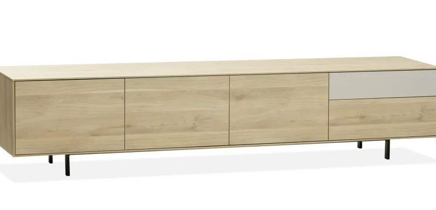 WoonMax TV meubel Famous Fresh oak groot - 238 cm Discount