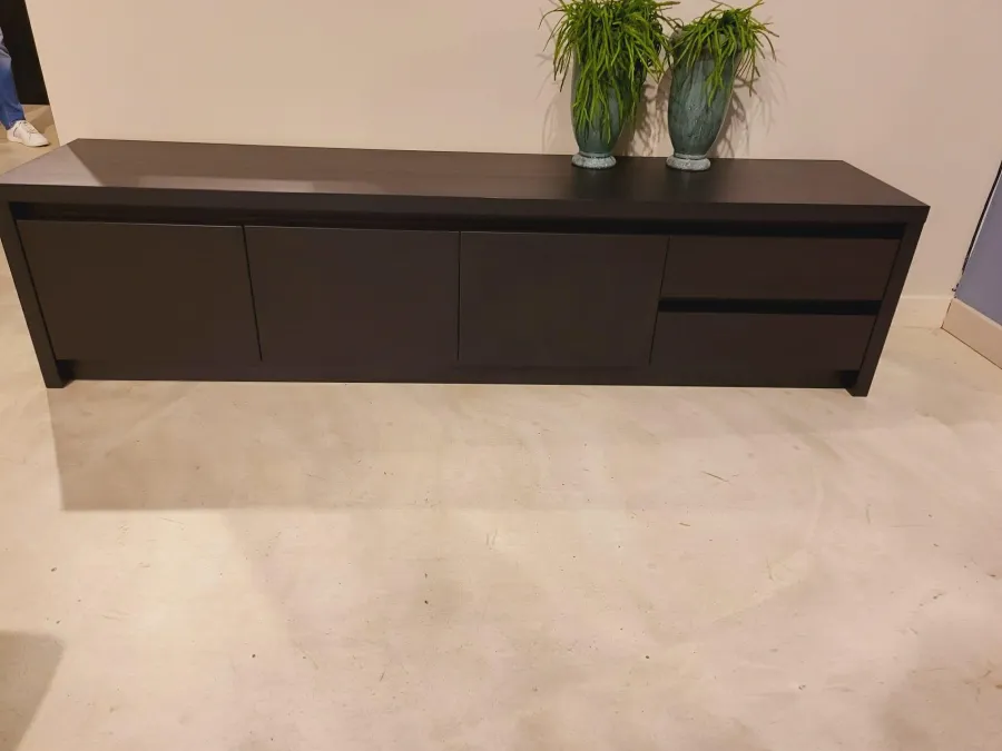WoonMax TV meubel Milanello 3 deurs / 2 laden 208 cm Discount