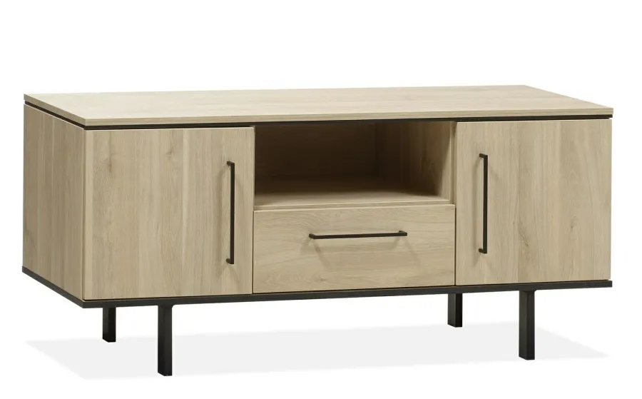 WoonMax Tv meubel Santorini Groot Fresh Oak - klein Sale