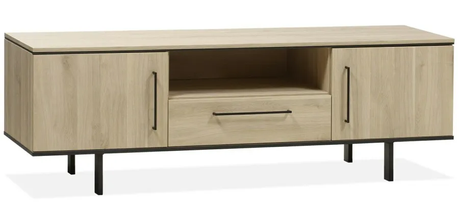 WoonMax Tv meubel Santorini Groot Fresh Oak - groot Best
