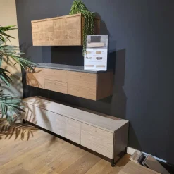 WoonMax TV meubel Warwick - 100, 150, 200 en 250 cm - hoog model - hangend of staand New