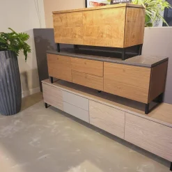 WoonMax TV meubel Warwick - 100, 150, 200 en 250 cm - hoog model - hangend of staand New