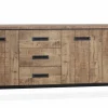 WoonMax Union dressoir 3 deurs/3 laden lamulux mango New