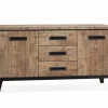 WoonMax Union dressoir 2 deurs/3 laden lamulux mango Online