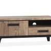 WoonMax Union tv kast klein 1 dr/1 la/1 open lamulux mango New