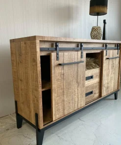 WoonMax Vigo Dark Mango dressoir 2 deurs Lamulux Outlet