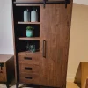 WoonMax Vigo Dark Mango opbergkast Lamulux