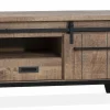 WoonMax Vigo Dark Mango tv kast klein 1 deur en 1 lade Lamulux Outlet