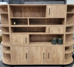WoonMax Wandkast Combine groot met zijkast showroommodel Sale
