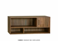 WoonMax Wandkast Combine groot met zijkast showroommodel Sale