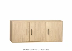 WoonMax Wandkast Combine groot met zijkast showroommodel Sale