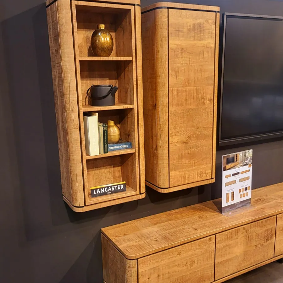 WoonMax Wandkast Lancaster 1 deur - leverbaar in 7 kleuren Best