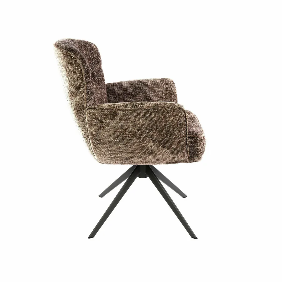 WoonStijl Armstoel Forza draaibaarHoven champagne Sale