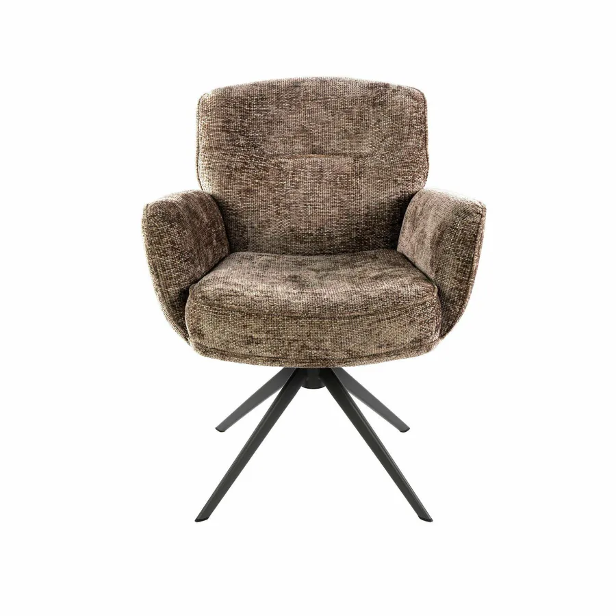 WoonStijl Armstoel Forza draaibaarHoven champagne Sale